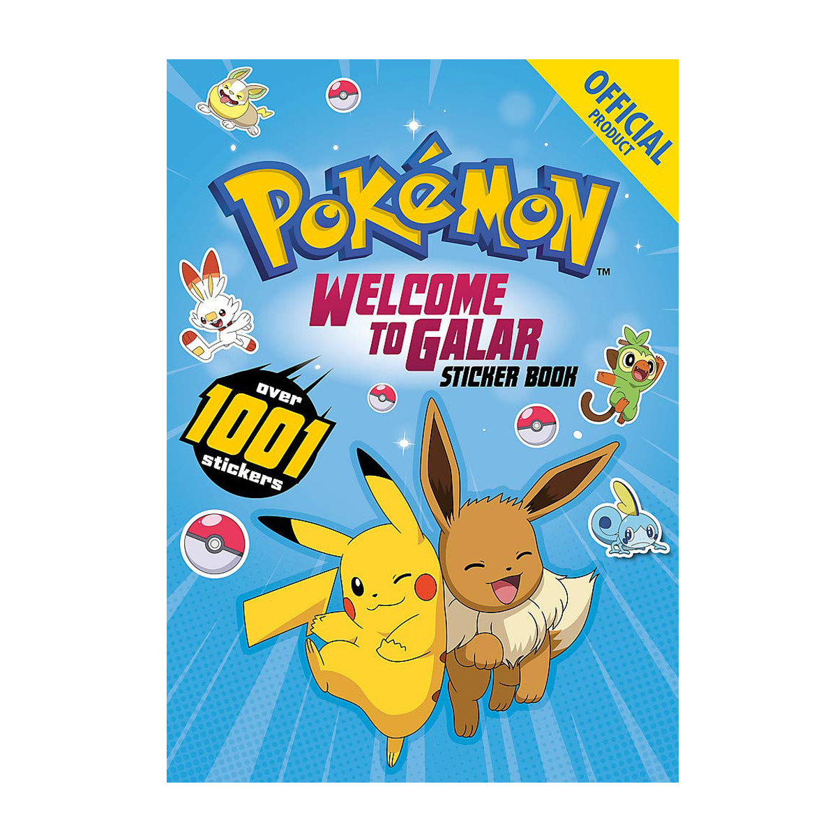 Pokémon Welcome to Galar 1001 Sticker Book – 베이블 에듀